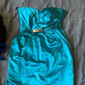 Blue Bebe cocktail dress